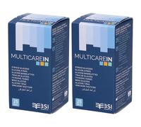 Strisce Misurazione Glicemia Multicare In Glucosio Elettrodo 2x25 St