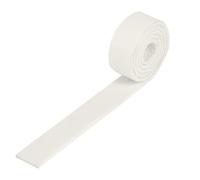 Strisce morbide in feltro, autoadesive, 5 mm, tagliabili, 1 m x 3 cm, per una facile scorrevolezza su parquet e piastrelle, silenziosa e adatta al pavimento, bianco