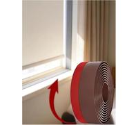 Strisce oscuranti a profilo a U, Striscia oscurante autoadesiva con canale a U for tende persiane tagliate su misura in PVC 25x100 cm(Color1)