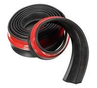 Strisce paraurti auto, 2,5 m, modanature adesive di protezione minigonne auto, modanatura paraurti anteriore auto, striscia di gomma auto, 60 mm di larghezza