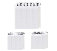 Strisce Per Appendere Quadri - Bianco + Taglie Multiple | Strisce Appendiabiti Da Parete 12 Paia | Appendini Senza Appendini Per Quadri | Ganci Senza Chiodi Nastro Adesivo Striscia Da Muro