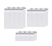 Strisce Per Appendere Quadri - Bianco + Taglie Multiple | Strisce Appendiabiti Da Parete 12 Paia | Appendini Senza Appendini Per Quadri | Ganci Senza Chiodi Nastro Adesivo Striscia Da Muro