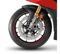 STRISCE per CERCHI 17 compatibili con MOTO DUCATI MONSTER stickers Rossi