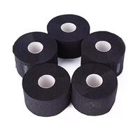 Strisce per collo da barbiere, 5 rotoli da 500 pezzi, colore nero, usa e getta e flessibili, per tagliare i capelli, forniture per saloni, resistenti all'acqua e autoadesive