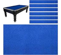 Strisce per cuscini per tovaglia da biliardo, in feltro professionale con 6 panni inferiori per tavoli da biliardo da 2,2 m, 2,4 m, copertura di alta qualità per vari giochi