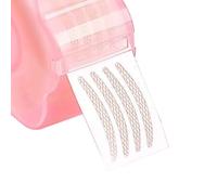 Strisce per palpebre professionali in pizzo traspirante - 360 nastri adesivi su un lato per un migliore sollevamento naturale degli occhi, design portatile del foglio eyeliner