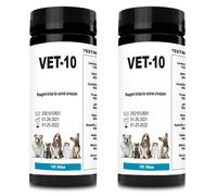 Strisce per Test Delle Urine per Animali Domestici, 200 Test Dei Parametri 1710