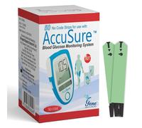 Strisce per Test Glicemia Accurate 50 Compatibili Con Glucometro @UK
