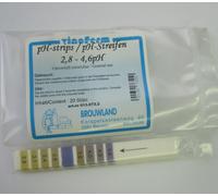 Strisce per test pH 2,8-4,6 pH con scala colorata per determinare il valore del pH nei liquidi