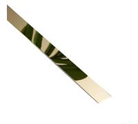 Strisce piatte in acciaio inox da 5 m, per decorazione del soffitto, senza bisogno di perforazione per l'installazione (giallo)