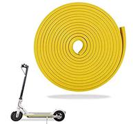 strisce protettive del paraurti della striscia anti-collisione del corpo dello scooter per le parti di scooter per auto con skateboard elettrico M365, previene i danni da attrito allo scooter (giallo)