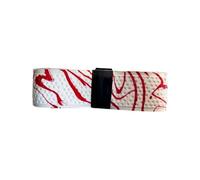 Strisce PU Bat Grip Tape Elastici Indossare Baseball Sweatband Nastro Antiscivolo Racchette da Tennis Impugnatura Impugnatura Mazza da allenamento Impugnatura per Giocatore