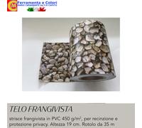 Strisce PVC Frangivista Per Balcone Ringhiera Fasce Frangivento Cancello 19x35mt