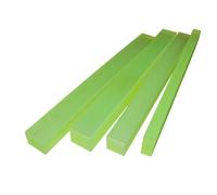 Strisce quadrate in poliuretano | Progetti di Ingegneria e Assemblaggi Meccanici Green 35-40x40-55x500mm: Flessibilità(35mmx55mmx500mm)