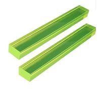 Strisce quadrate in poliuretano PU solido da 2 pezzi ammortizzanti for vibrazioni Spessore 5 mm, Larghezza 50-60, Lunghezza 500 for officine, fabbriche(5 * 60 * 500mm 2pcs)