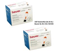 Beurer Gl 44/50/50evo Test-Streifen 50 Pezzo Mhd 2026-01 Bz Unità Zucker-Teste