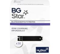 Strisce reattive BGStar | Senza codifica necessaria, Per glicemia intera, Compatibili con BGStar® e iBGStar®, Per autocontrollo