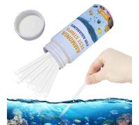 Strisce Reattive Di Ammoniaca - Kit Di 50 Pezzi Per Test Acqua Acquario, Analisi Rapida E | Tester Di Laboratorio Sicuro Per Controllo Ammoniaca, Ideale Per Acquari, Pesci E