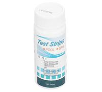 Strisce reattive per acquario 6in1 Kit per test della qualità dell'acqua da 50 pezzi per acquario da 3 galloni Beta Stagno per pesci e rilevamento della durezza del PH dell'acqua