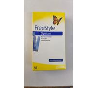 Strisce reattive per glicemia Abbott FreeStyle Optium 50