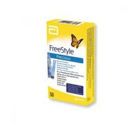 Strisce reattive per glicemia di precisione Abbott FreeStyle 50 pezzi