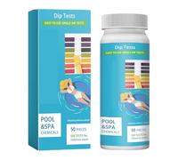 Strisce reattive per piscine, strisce reattive precise per piscine, 50 pezzi, strisce reattive precise per piscine, spa e vasche idromassaggio