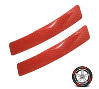 Strisce riflettenti per mozzo della ruota, mozzo della ruota, strisce adesive riflettenti | Nastro decorativo per auto, moto, ciclismo, camion, veicoli