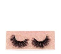 Strisce riutilizzabili Mascara impermeabile Vestibilità comoda Facile applicazione Aspetto naturale Ciglia finte for l'uso quotidiano Adesivo durevole Tenuta sicura Migliora gli occhi(K38,1PCS With Ha