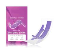 Strisce Sbiancanti for Denti Viola, Rimuovono le Macchie Ostinate, Riducono L'ingiallimento, Sono Sicure for lo Smalto E Donano Una Luminosità Duratura(1pcs)
