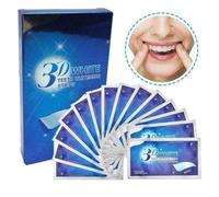 STRISCE SBIANCANTI PER DENTI PROFESSIONALE SBIANCAMENTO KIT DENTI BIANCHI