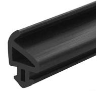 Strisce sigillanti impermeabili in silicone per porte e finestre, la striscia di tenuta a forma di T offre resistenza e resilienza eccezionali per varie dimensioni di porte e finestre