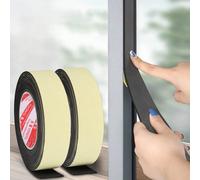 Strisce sigillanti per porte e finestre, strisce sigillanti autoadesive per insonorizzazione antifurto della porta, guarnizioni antivento per finestre, strisce in spugna antipolvere per fessure F 2 mm
