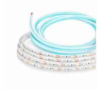 Striscia 1200 led strip celeste profilo in silicone flessibile 10 m 24v 100 w s