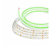 Striscia 1200 led strip verde profilo in silicone flessibile 10 m 24v 100 w s