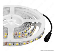 STRISCIA 300 LED 12V 5050 IP20 15W/m L.FREDDA bobina da 5mt.