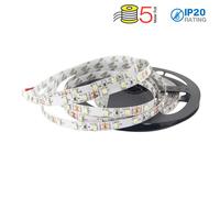 STRISCIA 300 LED BIANCO CALDO 5 METRI NON IMPERMEABILE VT-3528IP20300-LED212016 V-TAC