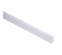 Striscia a bolle impermeabile semicircolare tipo D per porte doccia in vetro da 1 m, realizzata in PVC per agire come barriera d'acqua e movimenti silenziosi della porta (6 mm)