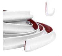 Striscia a forma di J della grondaia della pioggia di auto per il camper e la guarnizione di vetro della facciata, striscia di gomma che fornisce la gestione affidabile dell'acqua piovana e resistenza