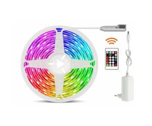 Striscia a led RGB 90 led 12 watt bianco music Bianco
