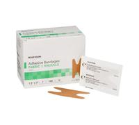 Striscia Adesiva 1-1/2 X 3 Pollici Tessuto Knuckle Tan Steril