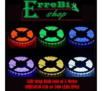 STRISCIA 150 LED MULTICOLORE 5 METRI IMPERMEABILE VT-5050IP6530-LED2118 V-TAC