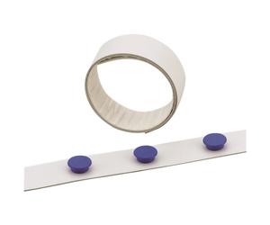 Striscia Adesiva Metallica per Magneti Durable - 3,5 cm x 5 m - 4715-02 (Bianco)