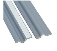 Striscia adesiva resistente antispiffero per finestre, guarnizione in schiuma spessa per un'affidabile esclusione degli spifferi su porte finestre e porte finestre scorrevoli. grigio. 10m