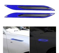Striscia Adesiva Riflettente di Sicurezza Laterale - Decorazione Universale per Auto SUV (Blu)
