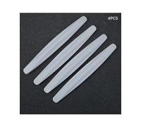Striscia anticollisione paraurti 4Piece Universal Front Rear Bumper Corner Protector Guard Car Anti-collision Protection Decoration Strip Car Accessories Protezione paraurti davanzale della porta(Gray