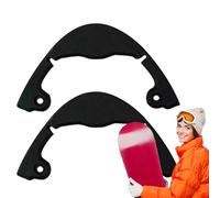 Striscia anticollisione per snowboard, protezione per il naso per longboard, Striscia anticollisione multiuso per snowboard, paraurti facile da usare, copertura per tavola da skateboard per l