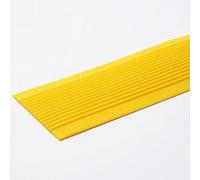 Striscia antiscivolo autoadesiva in PVC giallo per scale, larghezza 4 cm, lunghezza 7 m, perfetta per asili, scuole e ospedali, migliora la sicurezza e previene scivolamenti