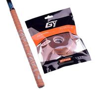 Striscia antiscivolo per racchetta da tennis, 200 cm, busta | Manico completamente adesivo in PU + EVA per Tennis, Mazze da Baseball, Badminton, Squash e canne da pesca, manico Sp