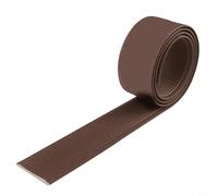 Striscia antiscivolo per scale in PVC, adatta per l'uso su scale interne ed esterne, patio, piani di lavoro e gradini in varie strutture (marrone)