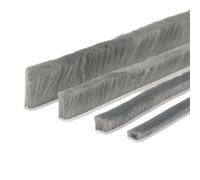 Striscia Autoadesiva A Spazzola Da 10 M, Guarnizione For Porte E Finestre, Antivento, Antipolvere, Isolamento Acustico, For La Casa(9x9-white)